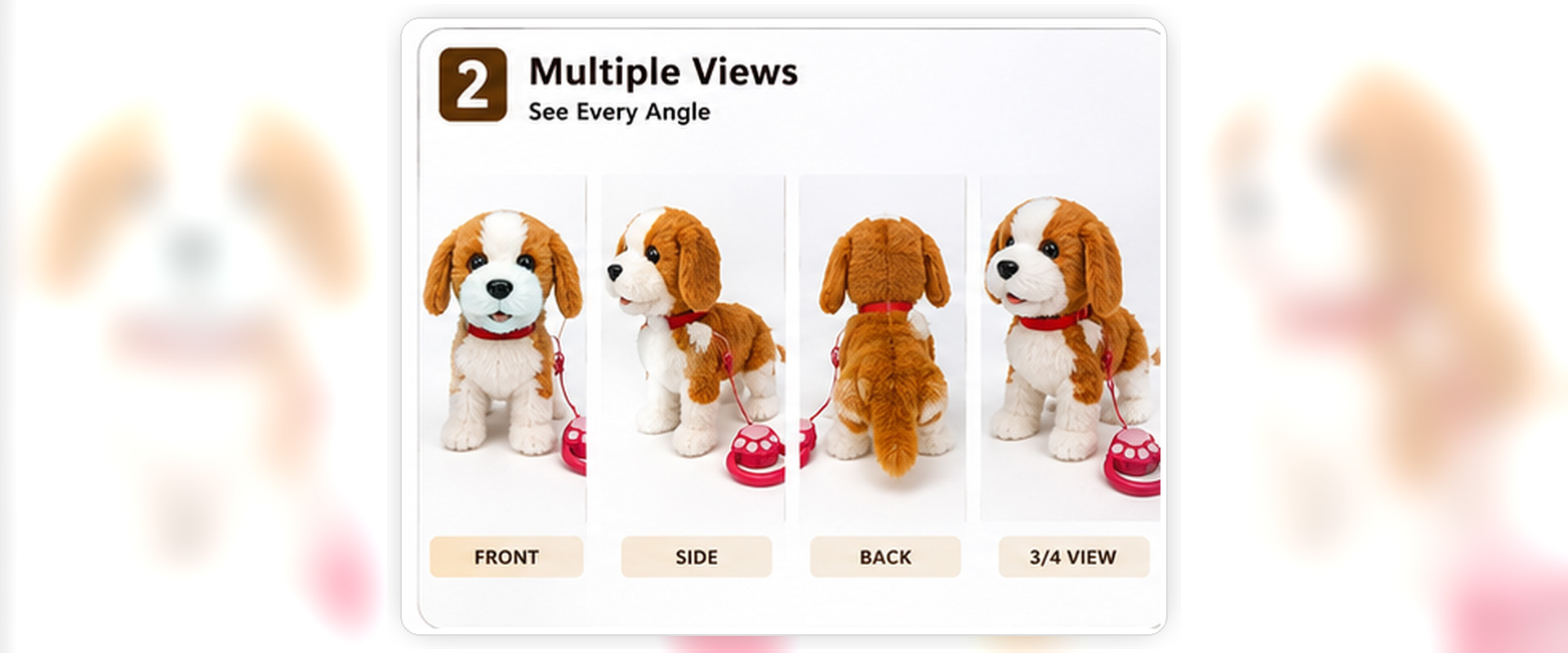 Animal Design	Puppy, Kitten, Dog, Cat, Pet Animal, Cartoon Pet, Realistic Pet, or Custom Character Design
Size Options	Small Gift Size, Medium Plush Size, Kids’ Gift Size, Retail Display Size, or Custom Dimensions
Fabric Choice	Short Plush, Super Soft Plush, Crystal Plush, PV Fleece, Velboa, Minky Fabric, or Buyer-Specified Textile