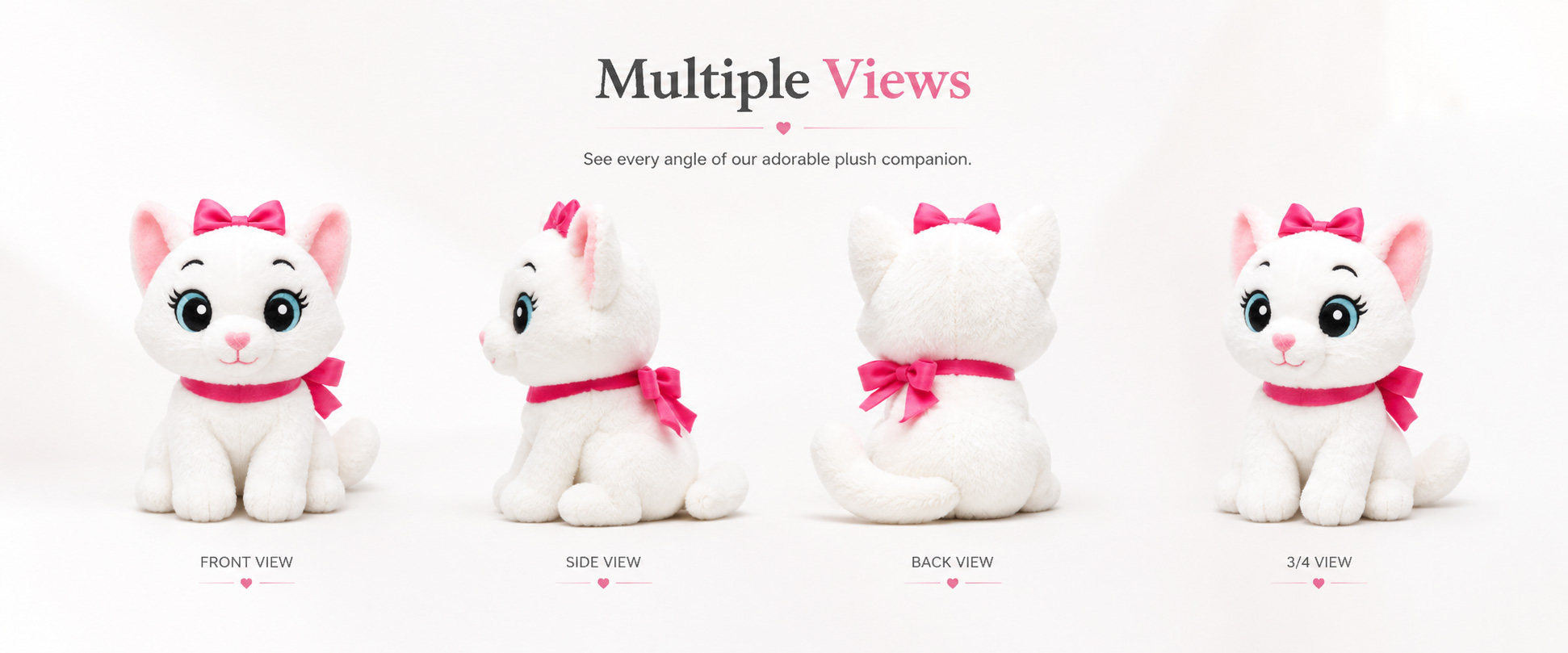 Cat Design	Sitting Cat, Lying Cat, Cute Cat, Realistic Cat, Cartoon Cat, Kawaii Cat, Anime Cat, or Custom Character
Size	Mini Plush, Medium Plush, Large Plush, Giant Plush, Keychain Size, or Custom Dimensions
Fabric Choice	Super Soft Plush, Short Plush, Long Plush, PV Fleece, Minky Fabric, Smooth Plush, or Fluffy Plush