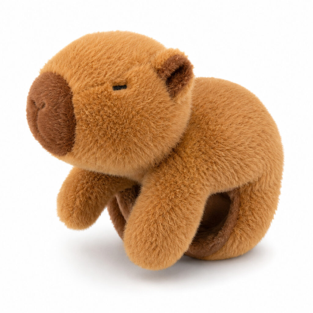 Pig Plush Slap Bracelet Soft Animal Wristband Kids Toy