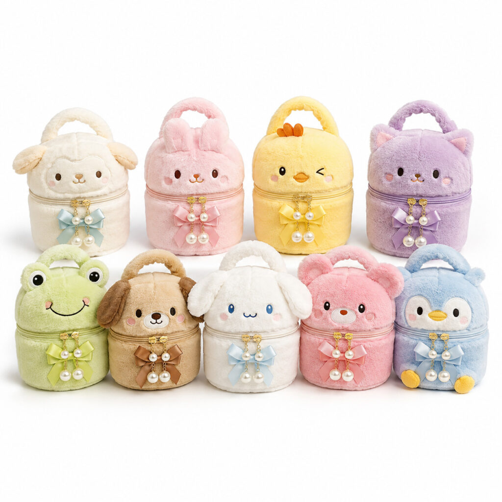 Wholesale Plush Backpack Bag | Internet Celebrity Cartoon Gift Bag