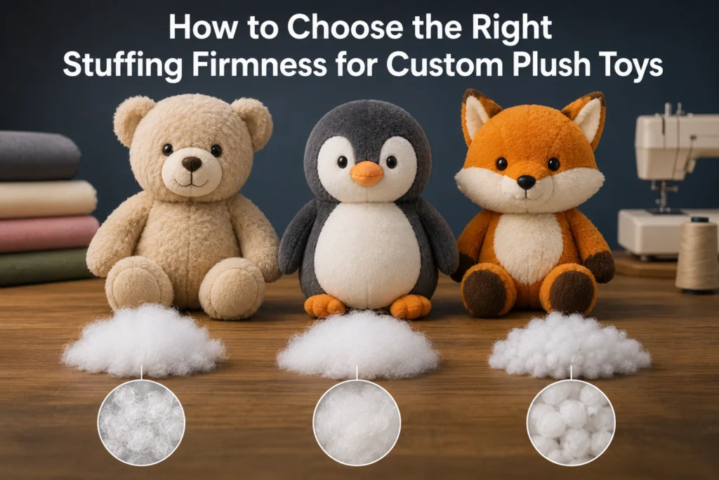 How to Choose the Right Stuffing Firmness for Custom Plush Toys