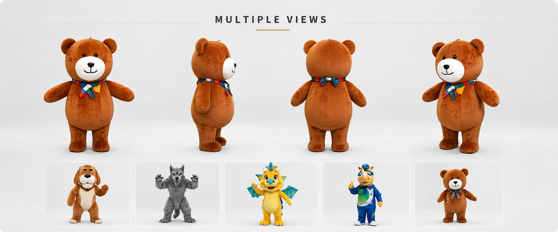 Mascot Type Brand Character, Animal Mascot, School Mascot, Sports Team Mascot, Logo Character, or Campaign Character Size and Shape Mini Plush, Medium Plush, Large Plush, Sitting Style, Standing Style, Keychain Plush, or Custom Shape Fabric Choice Short Plush, Super Soft Plush, Long Plush, Smooth Plush, PV Fleece, Minky Fabric, or Fluffy Plush
