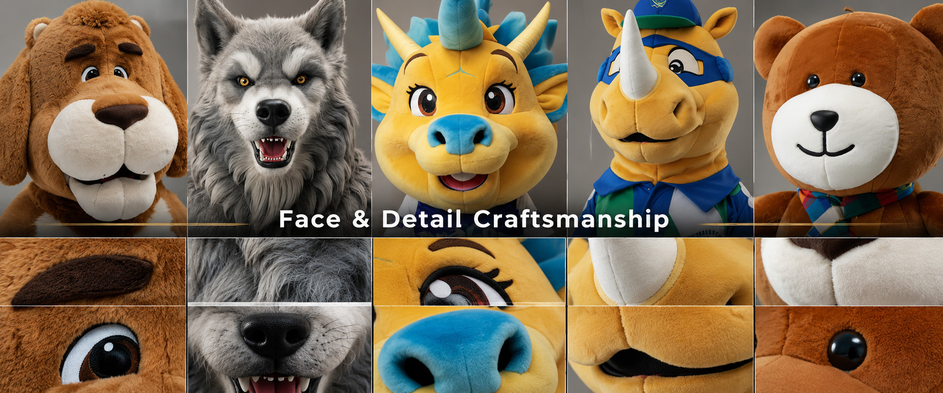 Materials and Craftsmanship For an OEM Character Mascot Plush, accurate shape, brand color matching, soft fabric, clean stitching, and detailed finishing are very important.