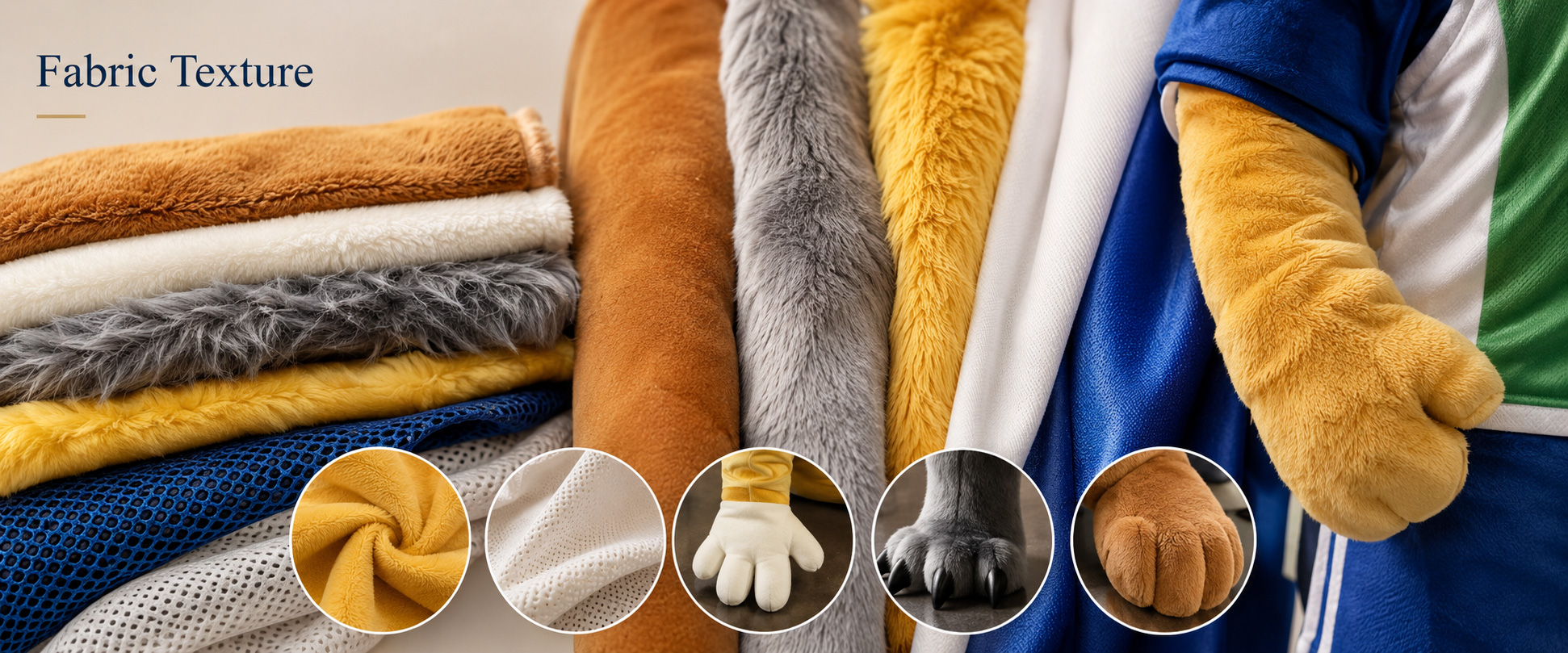 Materials and Craftsmanship For an OEM Character Mascot Plush, accurate shape, brand color matching, soft fabric, clean stitching, and detailed finishing are very important.